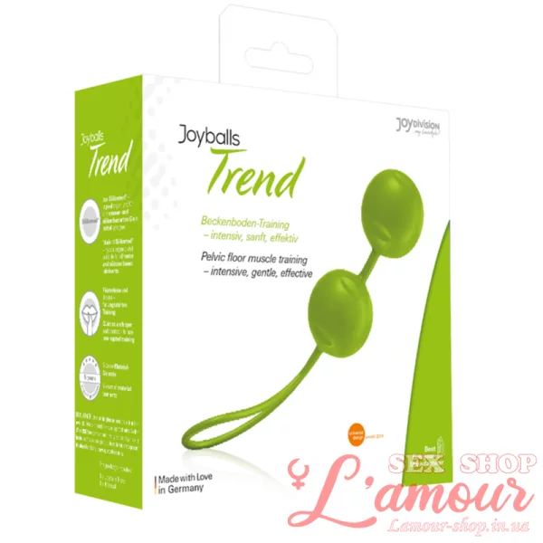 Вагінальні кульки – Joyballs Trend, green (артикул: 15038)