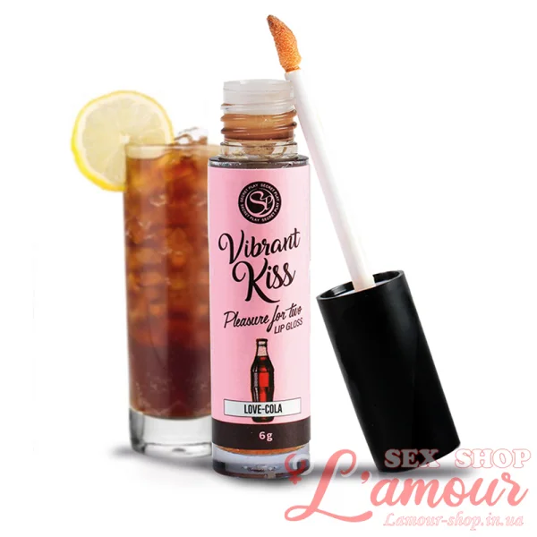 Блиск для губ LIP GLOSS VIBRANT KISS COLA (артикул: 37-3657)