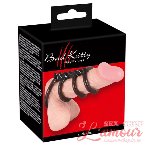 Ерекційне кільце – Bad Kitty Cockring (артикул: 505587)