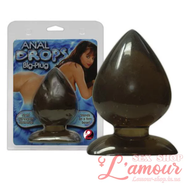 Анальна пробка – Anal Drops Big Plug (артикул: 517062)