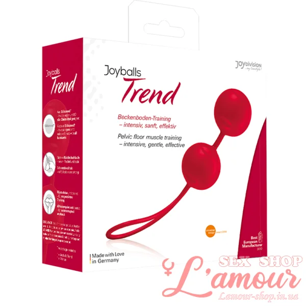 Вагінальні кульки – Joyballs Trend, red (артикул: 6120015032)