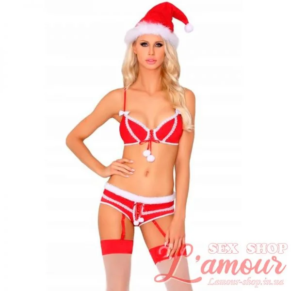 Жіноча білизна Набір Новорічний Livco Corsetti Emeryn L\XL (артикул: 680918)