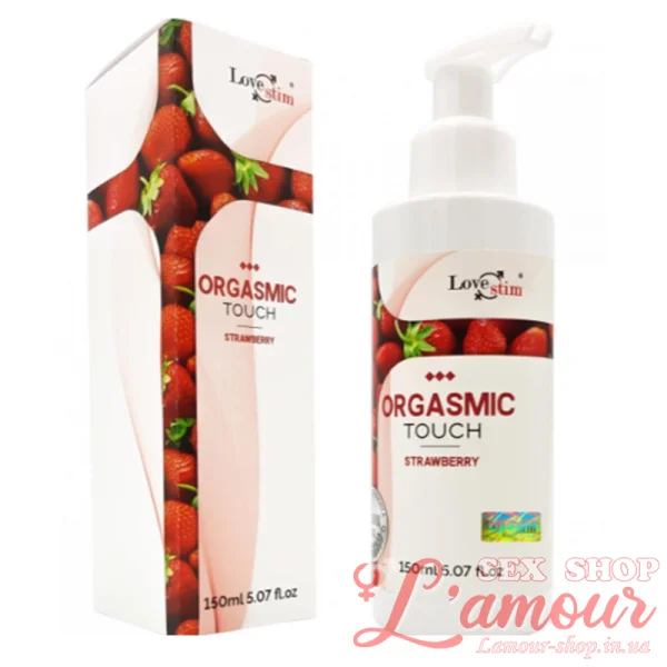 Гель Масажний універсальний ORGASMIC TOUCH STAWBERRY 150 ml (артикул: 731-00081)