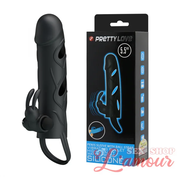 Насадка на член PL 5.5 vibro (артикул: BI0405)