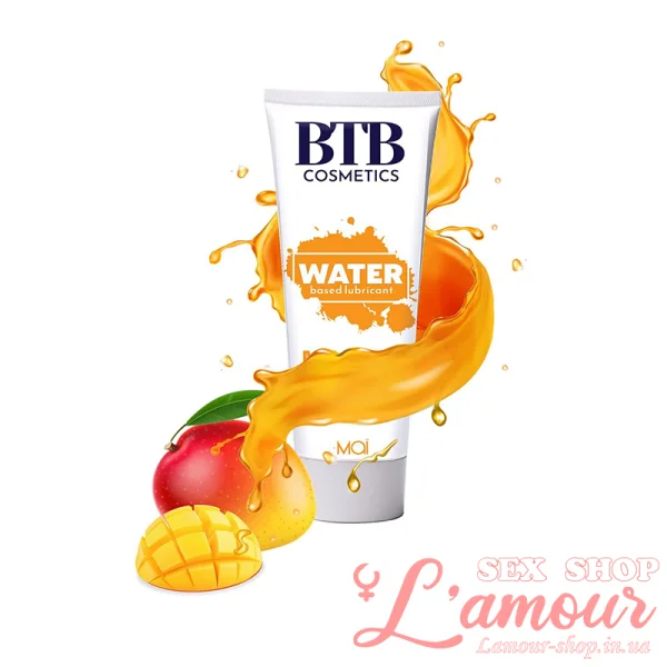 Гель на водній основі BTB FLAVORED MANGO 100 мл (артикул: SO7535)