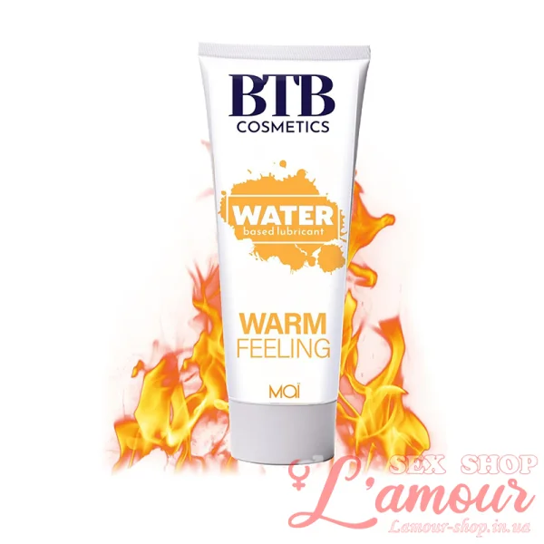 Гель на водній основі BTB WARM FEELING 100 мл (артикул: SO7543)